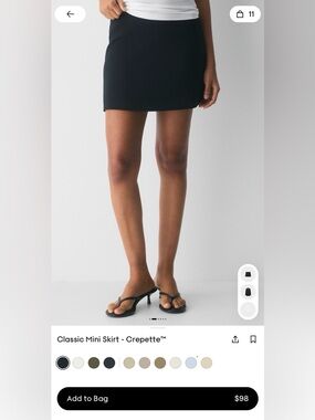 Aritzia Crepette Skirt | Effortless Draped Midi | Neutral Chic